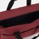 Road bag on lightning, 3 outer pockets, burgundy color