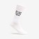 Women's socks, white color/wine, size 35-37