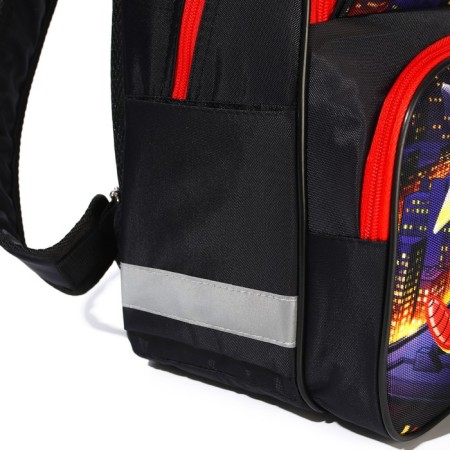 School backpack with an ergonomic back, 37x26x15 cm, Spider-Man-3