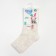 Cashmere children's socks, gray color, size 16-18