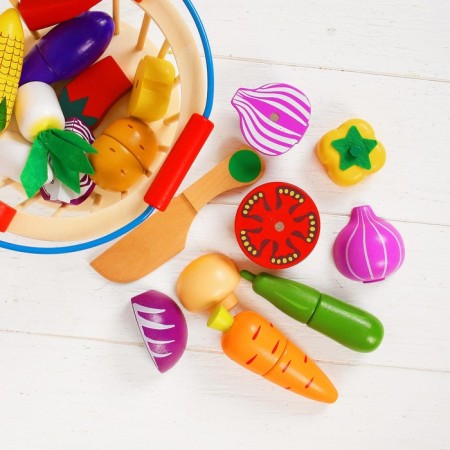 Game set "Vegetables in the basket", 14 vegetables: 5.5 × 5 cm-2
