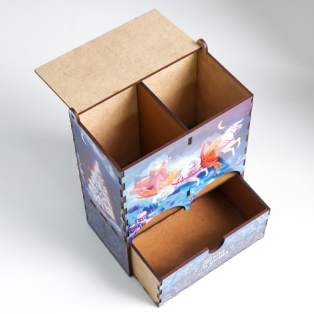 New Year's tea house with a box "Tale" 20x15x8.5 cm-4