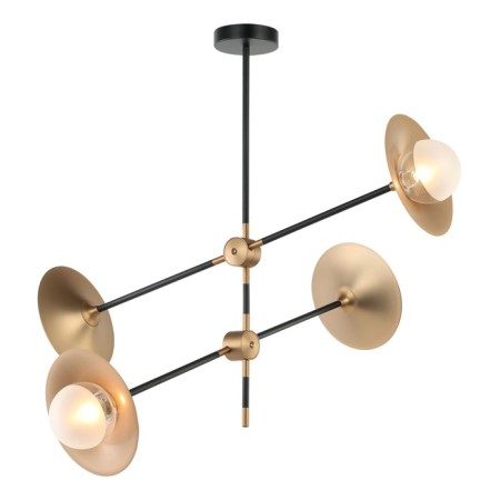 Ceiling light Gerhort G31085/4BK+BGD WT, 4x5W, G9, 66x84x81 cm, bronze color