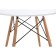 Wooden Table Table Buka/Metal, Natural 80x80x72 cm