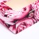 Folding box with a rose window 10 x 8 x 3.5 cm