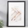 Photo frame Plastic "Mira" 40x60 cm, 647277 Black (plastic screen)