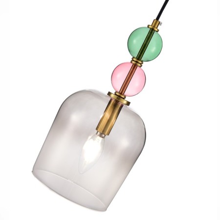 STL LUCE Sus. SL2000.223.01. GEA. 1x40 W, E14, 16.5x16.5x32.5 cm, golden color-4