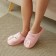 Women's slippers 40-41, pink color