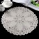 Openwork napkin "Flower", 38 × 38 cm, beige color