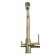 Accoona A5179-4C kitchen mixer, with output for drinking water, brass, bronze