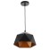 Bayerlux lamp "Anter" E27 40W Black-gold-gold 21x21x15-115 cm