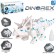 Dinorex IQ Bot dinosaur robot, interactive: light and sound effects, on batteries
