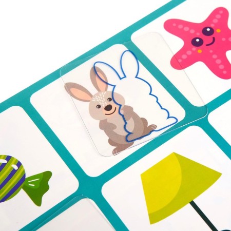 Board game "Smart Loto. Contours ", 2 players, 3+-3