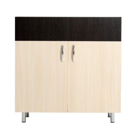 Floor cabinet for sink 800 tonic, wenge/oak milk-2