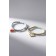 Bracelets "Demetrons" pixel hearts, color, 19 size