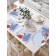 A set of napkins for setting the table "Santa Claus under the Christmas tree", rectangular, size 32x46 cm, 4 pcs