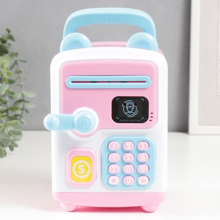 Pigpie Plastic "Safe with ears" Coded Castle, sound aa mix 19.5x14x26 cm-1