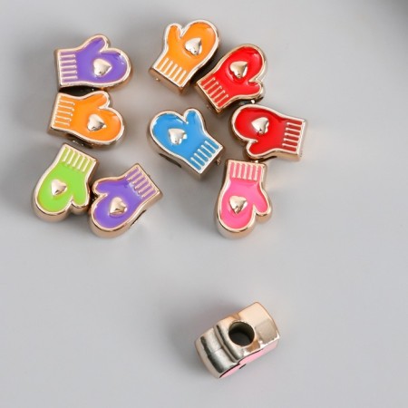 Busina for creativity plastic "mittens" mix 0.8x0.9x1.4 cm-2