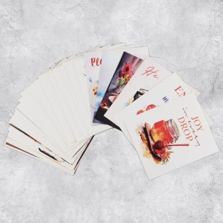 Set of stickers "behind a mug of tea", 6 x 7 cm, 50 pcs-2