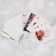 Set of stickers "behind a mug of tea", 6 x 7 cm, 50 pcs