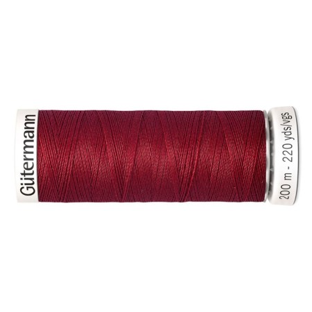SEW-all thread for all materials, 200 m, 748277 (367 dark red)