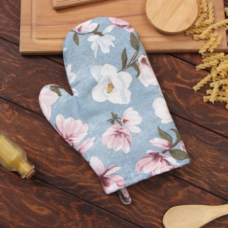 Magnolia mittens "Magnolia" 20x27cm, Rogozhka 158 g/m2, 50% HL, 50% PE