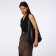 Women's bag on magnet Textura, large size, black color