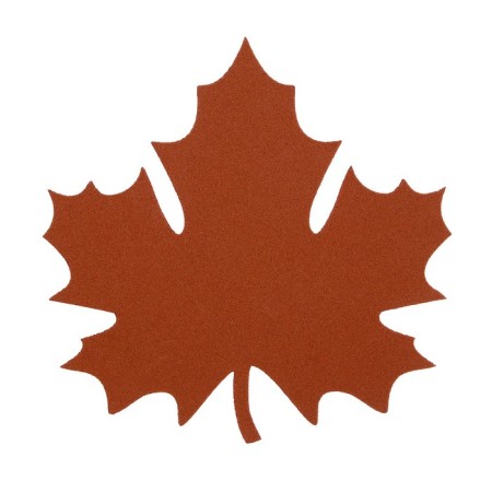 Set of leaves "maple" brilliant large, 5 pcs., Mix color-8