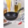 Deep pan Bekker BK-7880, handle Soft Touch, D = 28 cm, black color