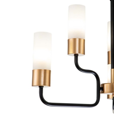 Suspension lamp 6x40W E14, size 64x64x40/90 cm-2