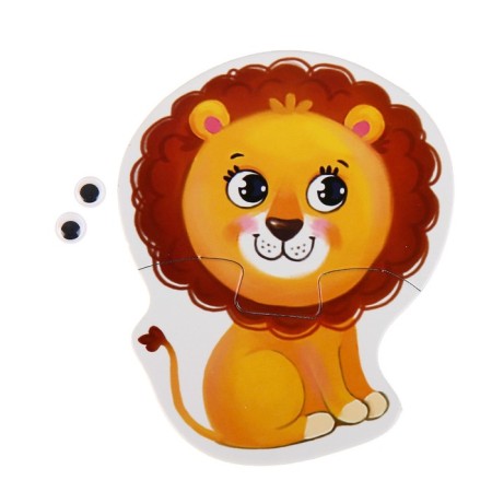 Maxi Puzzles with eyes "Funny Friends"-4