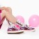 Women's sneakers, pink color, size 39