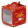 Confectionery box with a window, a chest, New Year's Post, 20 x 20 x 20 cm,