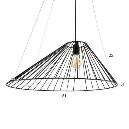 Lamp Bayerlux 2476/1 E27 40W Black 30x25x60 cm-4