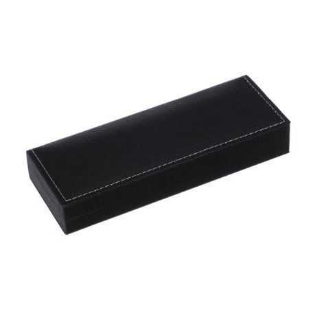 Gift feathers in the leatherette case, hull silver, gold-4