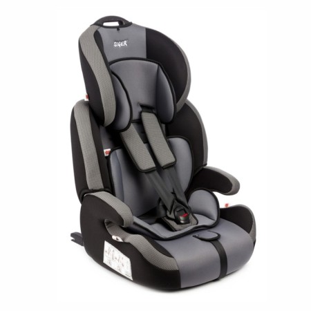 Car Capeslo Children's Siger "Star", ISOFIX LUX, group 1/2/3, Gray