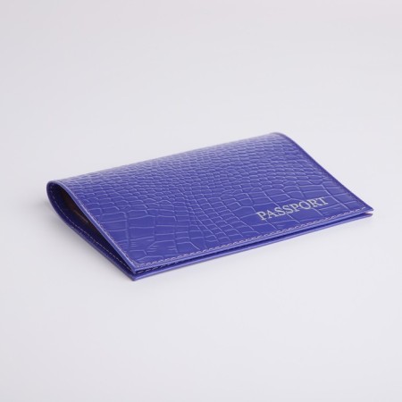 Passport cover, purple color-2