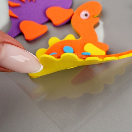 A set of stickers from EVA "dinosaurs", 8 pcs.-4