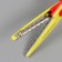 Embossed scissors 15.5 cm, mix