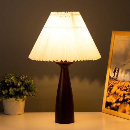 Schehen table lamp E27 40W brown 25x25x39 cm Risalux-1