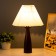 Schehen table lamp E27 40W brown 25x25x39 cm Risalux