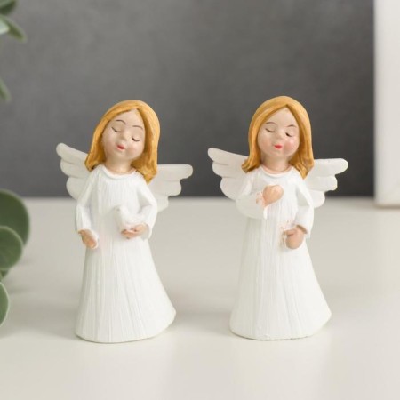 Souvenir Polystone "Angel-girl Kournosai" MIX 6.3x2x3.8 cm
