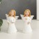 Souvenir Polystone "Angel-girl Kournosai" MIX 6.3x2x3.8 cm