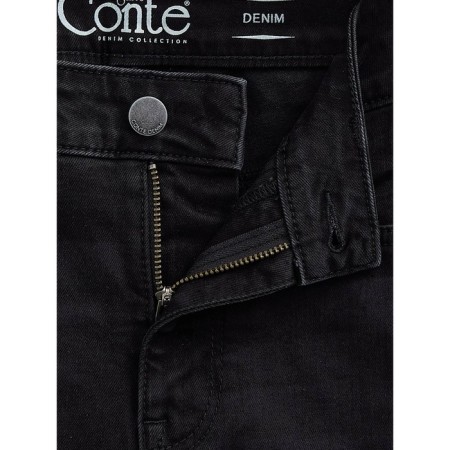 Women's jeans modeling Conte Elegant Skinny, size XL, color Washed Black-4