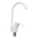 Zein Z3666 kitchen mixer, single-leaf, pour height 23 cm, ABS plastic, white