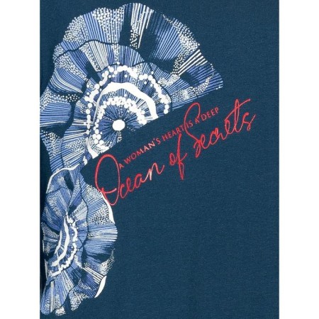 Female dress, size s, dark blue color-5