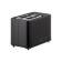 Toster Krona Digitaler Black, 900 watts, 7 frying modes, 2 toasts, defrosting, black