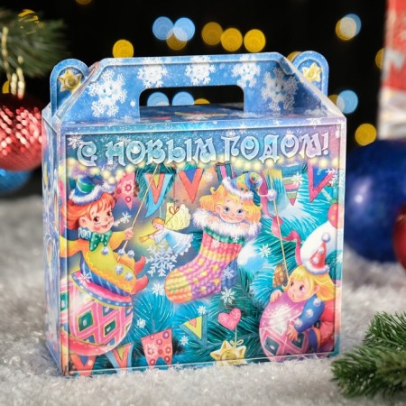 Gift box "Winter Fantasy", 17.3 x 6.5 x 15 cm-1