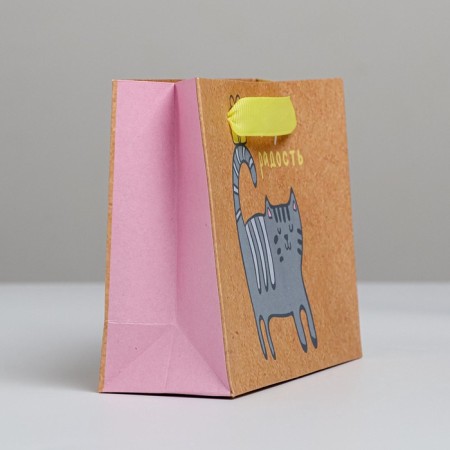Package Gift Craft horizontal, packaging, “I am joy”, S 15 x 12 x 5.5 cm-1