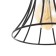 Lamp Bayerlux "Anetta" 3he27 40W black 16x50x23-123cm